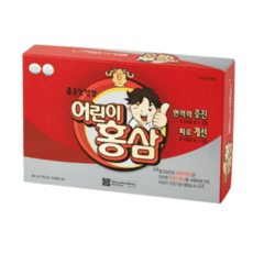 종근당건강 어린이홍삼 20ml x 30개입 (1박스), 상세페이지 참조, 1박스 상품 이미지