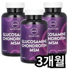 MRM 뉴트리션 글루코사민 콘드로이틴 MSM, 60정, 3개 상품 이미지