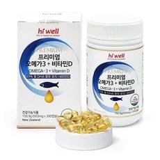하이웰 오메가3 비타민D 300캡슐 (3개월 10일분), 300정, 1개 이미지