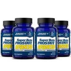SUPER BETA PROSTATE 고급 – 수면 촉진 방광 비우기 지원. 톱 팔메토토가 아닌 베타 시토스테롤이 함유된 남성 건강을 위한 전립선 지원 보충제(240캡슐 4팩, 4개 상품 이미지