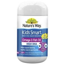 Nature's Way Kids Smart Omega-3 Fish Oil Fruity Flavour 50 Chew, 1개, 50정, 50정 이미지