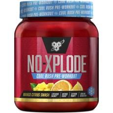 BSN 비에스엔 쿨 러쉬 프리 워크아웃 파우더 망고 시트러스 스매쉬 에너지 서플리먼트 크레아틴 베타알라닌 30서빙, 1개, 540g 상품 이미지