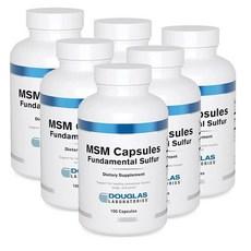 더글라스랩 엠에스엠 750mg 식이유황 캡슐 Douglas Laboratories MSM Fundamental Sulfur, 100정, 6개 상품 이미지