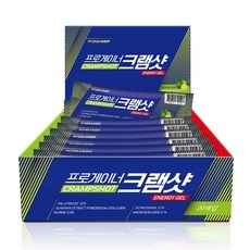 프로게이너 크램샷 1박스 20포 근육경련 쥐예방 에너지젤 러닝 자전거 라이딩 마라톤 등산 파워젤 그란폰도, 20개, 35g 상세 이미지