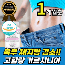 가르시니아 캄보지아 다이어트보조제 체지방 감소 알약 HCA 750mg 판토텐산 복부지방 내장지방, 60정, 1박스 상세 이미지