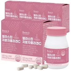 본트비 엘라스틴 저분자 콜라겐 글루타치온 히알루론산 비타민C, 90정, 6개 상세 이미지