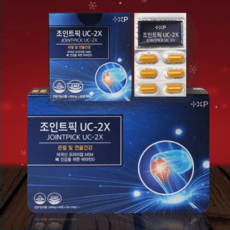 조인트픽 미국산msm 보스웰리아 강황추출분말 글루코사민 보스웰리아 비변성2형콜라겐 함유, 2박스, 120정 상품 이미지