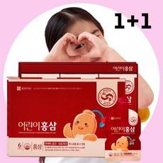 종근당건강 어린이홍삼 20ml x 30포 (30일분) 아이 키즈 홍삼액 선물 1+1, 600ml, 2개 상품 이미지