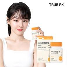트루알엑스 리치 비타민D3 4000IU 2개월분 스위스산 고함량 츄어블 식물성 비타민 영양제, 1박스, 60정 이미지
