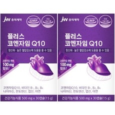 JW중외제약 플러스 코엔자임Q10, 30정, 2개 상세 이미지