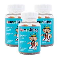 구미킹 어린이 DHA 오메가-3 구미, 60정, 3개 이미지