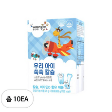 웅진 우리 아이 쑥쑥 칼슘 젤리 30p, 600g, 10개 이미지