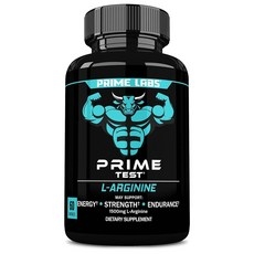 Prime Labs L 아르기닌 1500mg - 산화질소 보충제 혈류 에너지 힘 지구력 60개입 215178, Prime Labs L 아르기닌 1500mg - 산화질, 1개 상세 이미지