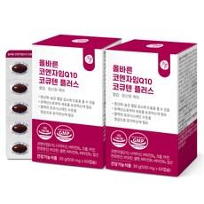 올바른 코엔자임Q10 코큐텐 플러스, 2개, 60정 상품 이미지