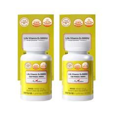 뉴네이처 인생비타민D 6개월분 임산부 어린이 고함량 5000IU, 180정, 2개 이미지