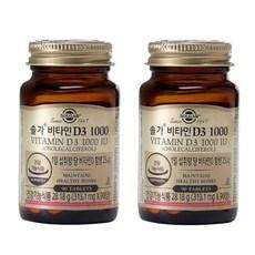 솔가 비타민 D3 1000, 90정, 2개 이미지