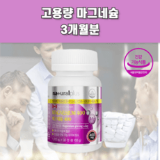 캐나다 마그네슘 고용량마그네슘 마그네슘제 마그네슘제제 노년기 노인 마그네슘, 90정, 1개 이미지