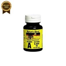 National Vitamin Co Inc 네이처 블렌드 아이언맥스 A 8000 IU 소프트젤 - 100 ct 2팩, 100정, 2개 상품 이미지