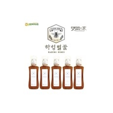 맛있는 거창북부농협 하성 1등급 햇 벌꿀 야생화 500g x 5병, 없음, 5개 상세 이미지