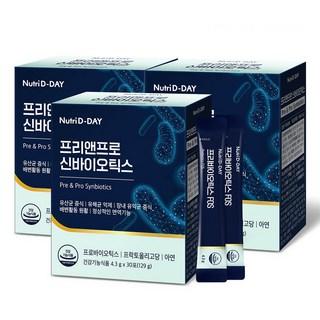 뉴트리디데이 프리앤프로 신바이오틱스, 129g, 3개 상품 이미지