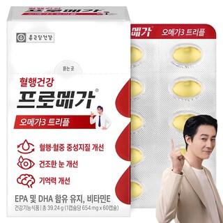 종근당건강 프로메가 오메가3 트리플 장용성, 60정, 1개 상품 이미지