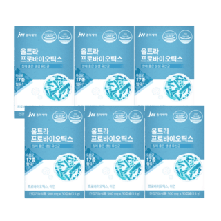 JW중외제약 울트라 프로바이오틱스, 30정, 6개 상품 이미지