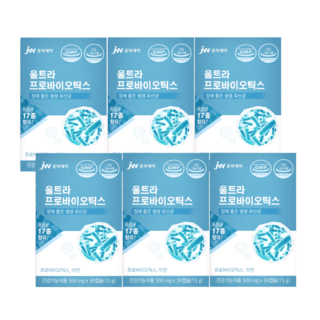 JW중외제약 울트라 프로바이오틱스, 30정, 6개 상세 이미지