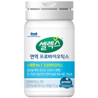 셀렉스 면역 프로바이오틱스, 30정, 1개 상품 이미지
