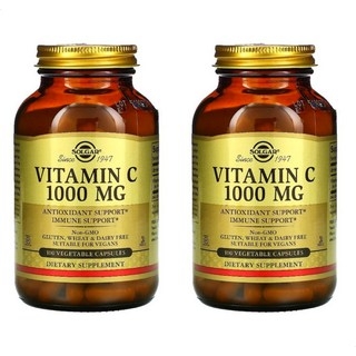 솔가 비타민C 1000mg 베지터블 캡슐, 100정, 2개 상세 이미지