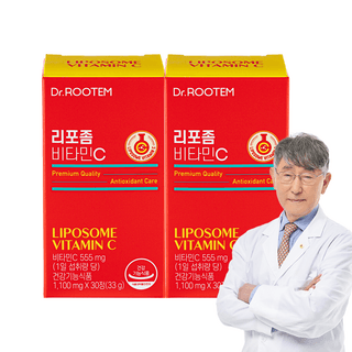 닥터루템 리포좀 비타민c 식약청인증 리포조말 리포좀공법 비타민c 비타민씨 비타민, 30정, 2개 상세 이미지