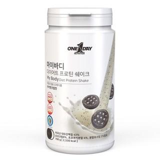 원데이뉴트리션 마이바디 다이어트 프로틴 쉐이크 쿠키앤크림맛, 23회분, 700g, 1개 상품 이미지