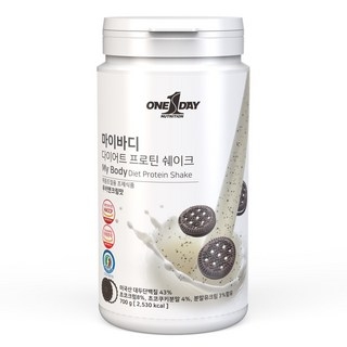 원데이뉴트리션 마이바디 다이어트 프로틴 쉐이크 쿠키앤크림맛, 23회분, 700g, 1개 상세 이미지