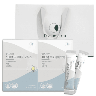 유산균마루 100억 프로바이오틱스, 60g, 2박스 상품 이미지
