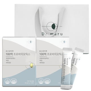 유산균마루 100억 프로바이오틱스, 60g, 2박스 상세 이미지