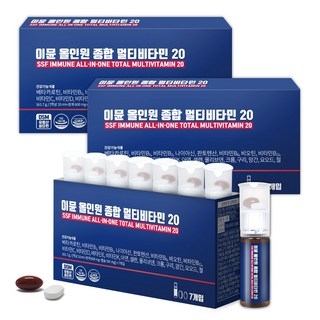 순수식품 이뮨 올인원 종합 멀티 액상비타민 20, 7회분, 1개 상세 이미지