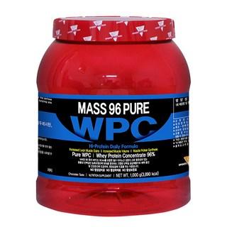 매스96 퓨어 WPC 단백질 보충제 프로틴 초코맛, 1kg, 1개 상품 이미지