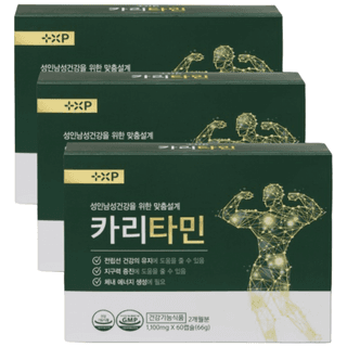 카리 타민 전립선 건강 소변이 마렵거나 참기 힘든분 쏘팔메토 아연 영양제, 2세트, 30정