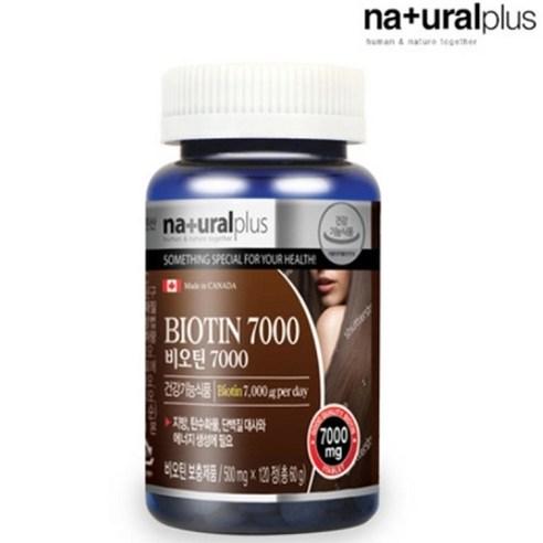 내츄럴플러스 비오틴7000, 60정, 16개 상품 이미지