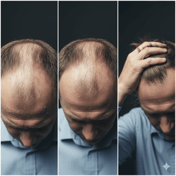 비처럼 빠지는 머리카락. 지루성, 남성형, 스트레스성 탈모?